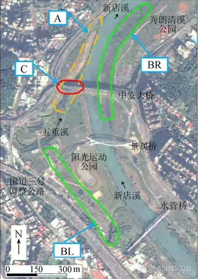 新店溪阳光运动公园河川环境营造工程位置 新店溪阳光运动公园河川环境营造工程位置